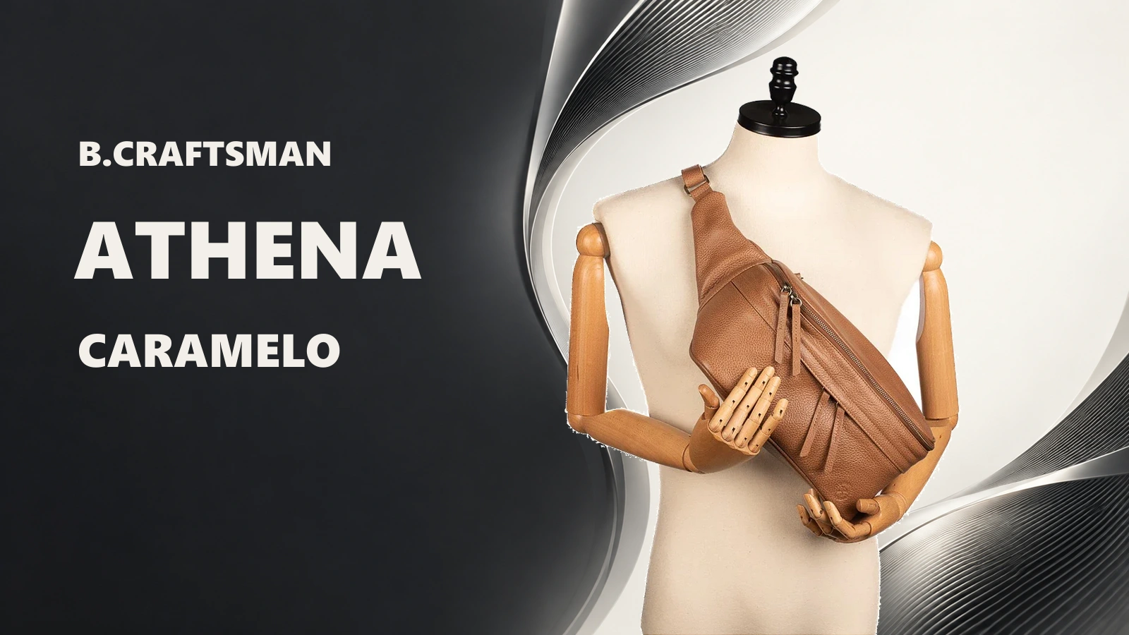 Pochete B.Craftsman Athena caramelo