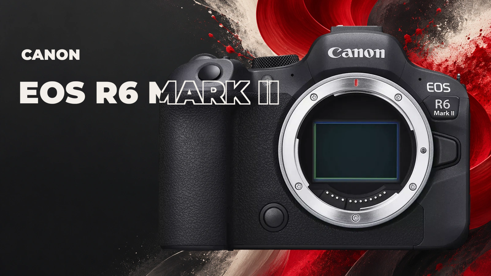 Canon EOS R6 Mark II — corpo