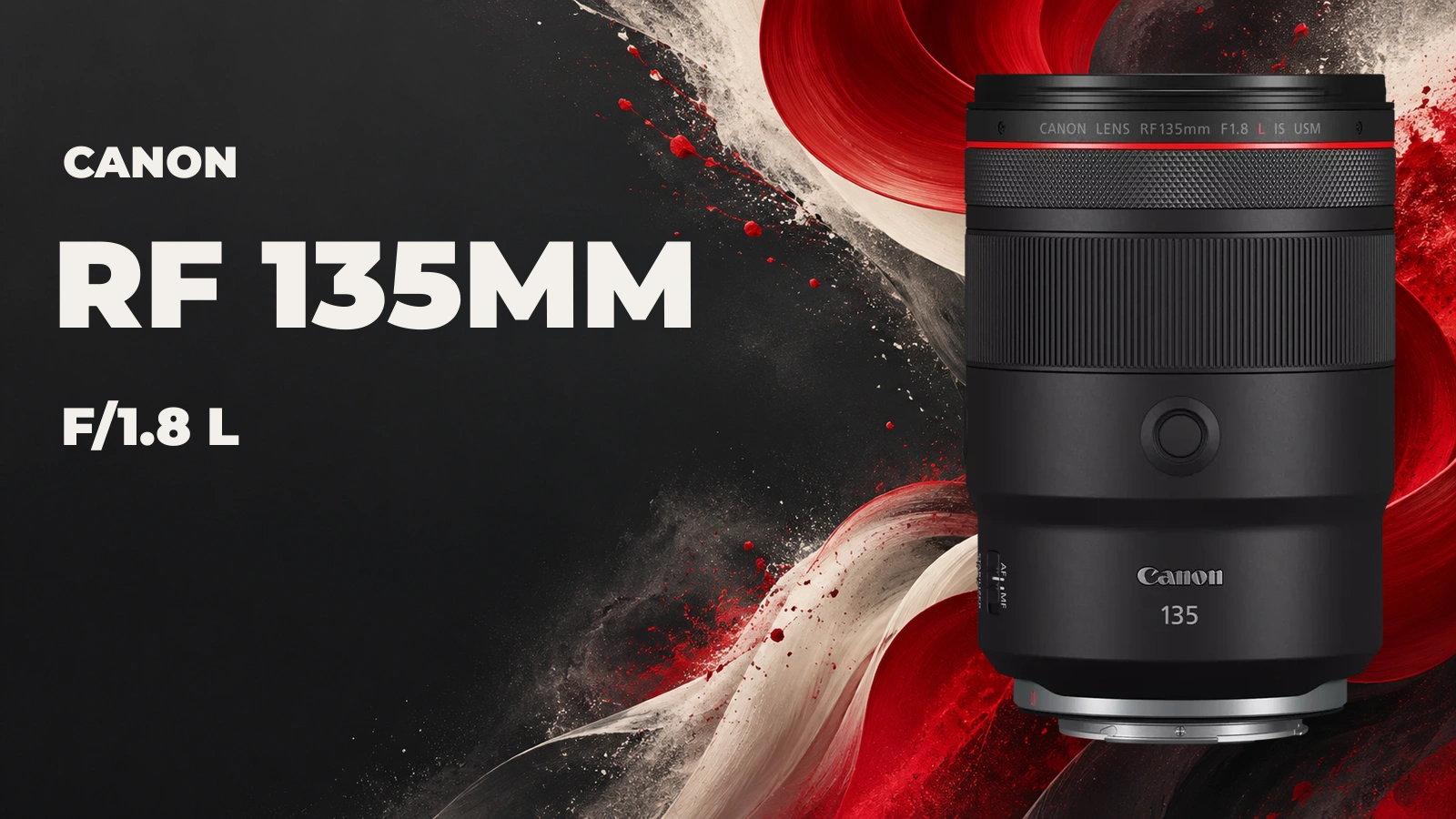 Canon RF135mm F1.8 L IS USM