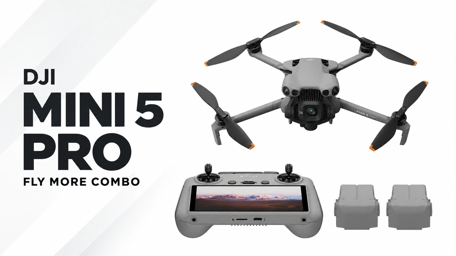 DJI Mini 5 Pro Fly More Combo com tela