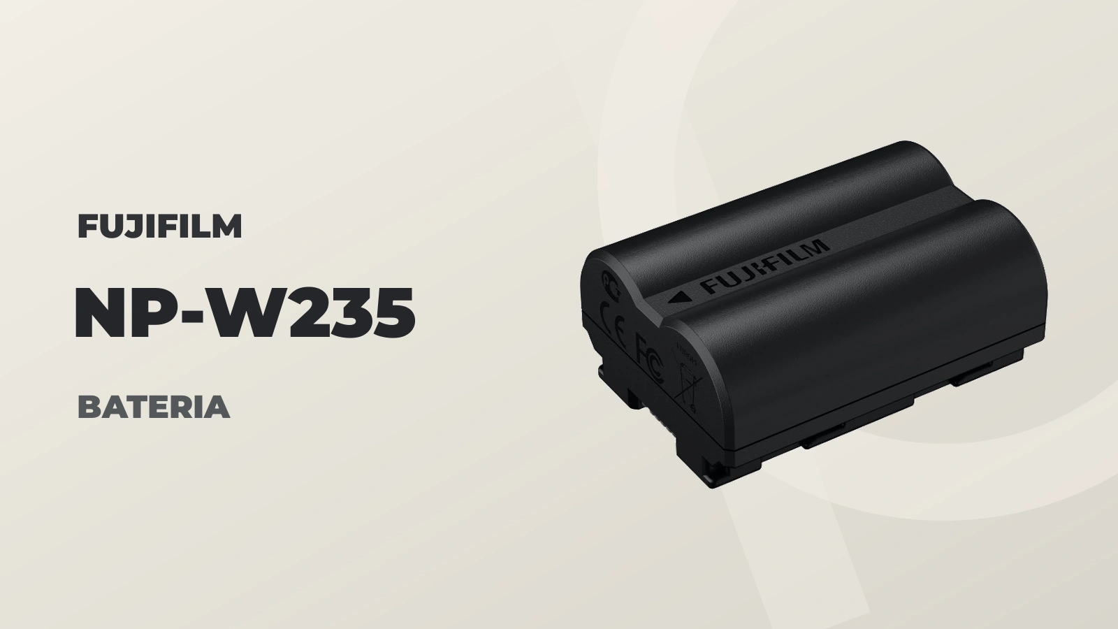 Bateria Fujifilm NP-W235
