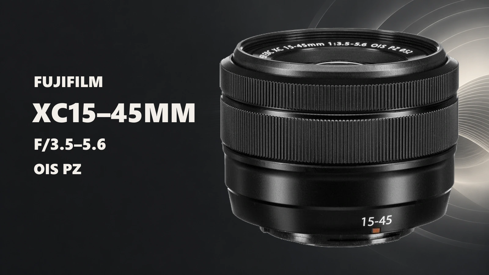 Fujifilm XC15–45mm preta