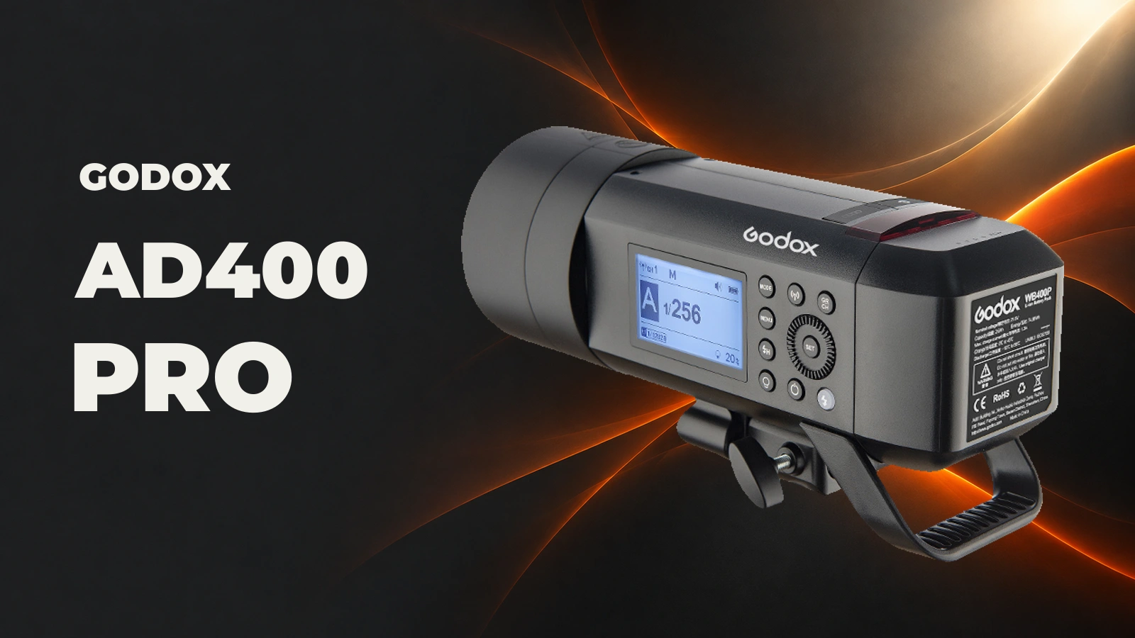 Godox AD400Pro flash portátil com bateria