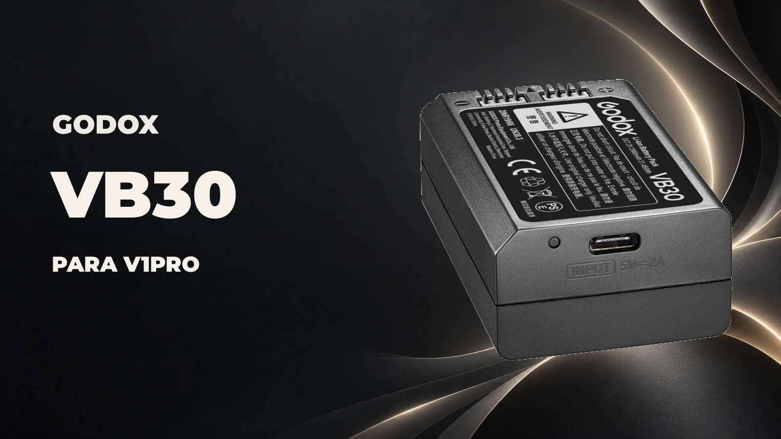 Bateria recarregável Godox VB30