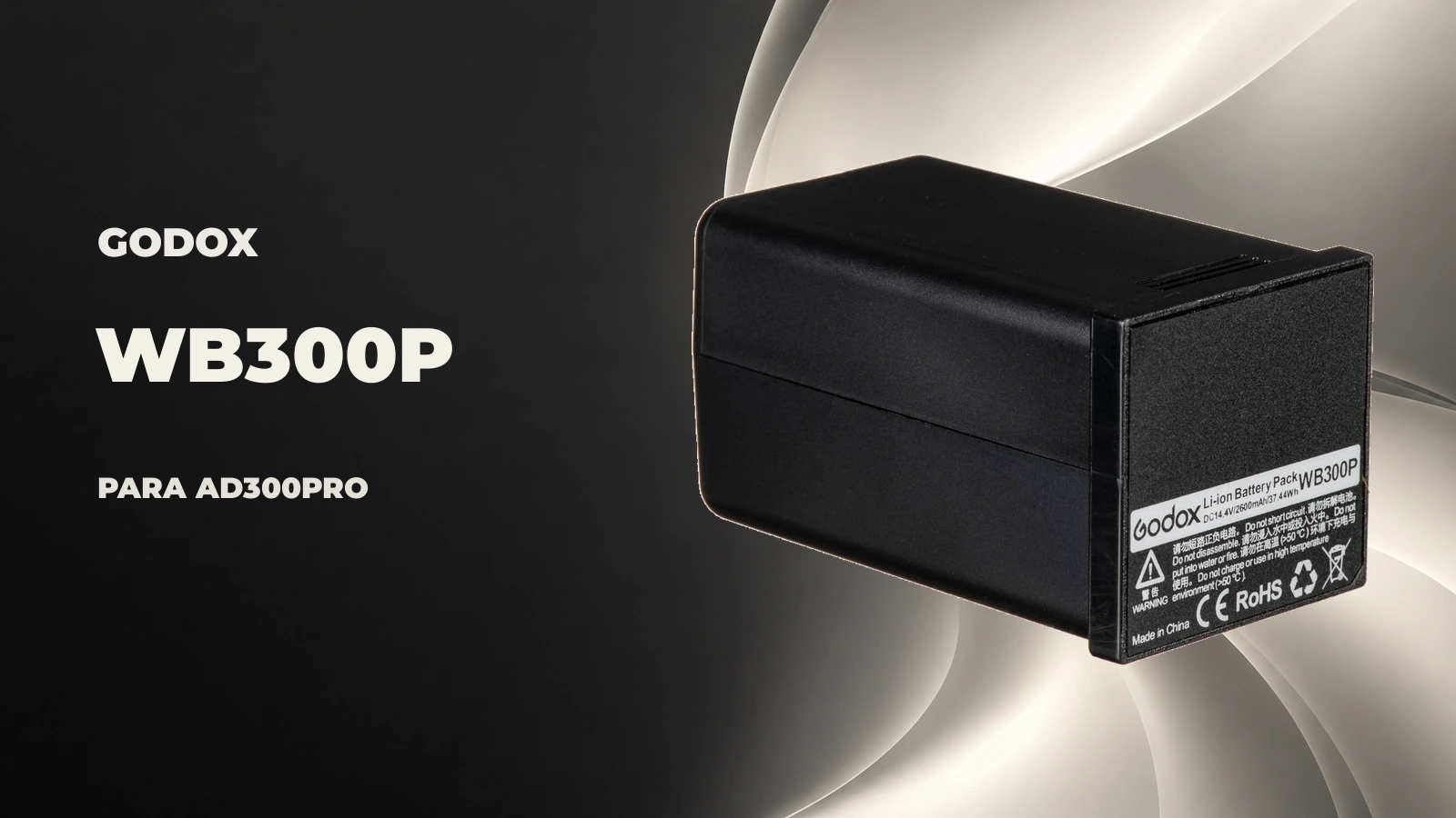 Bateria Godox WB300P para AD300Pro
