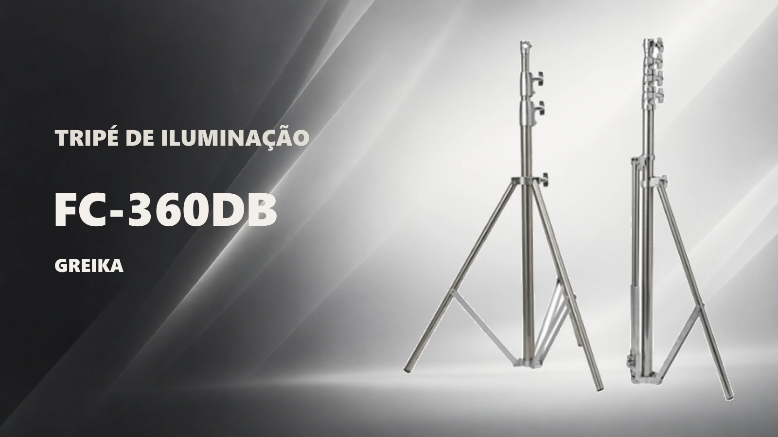 Tripé de iluminação FC-360DB