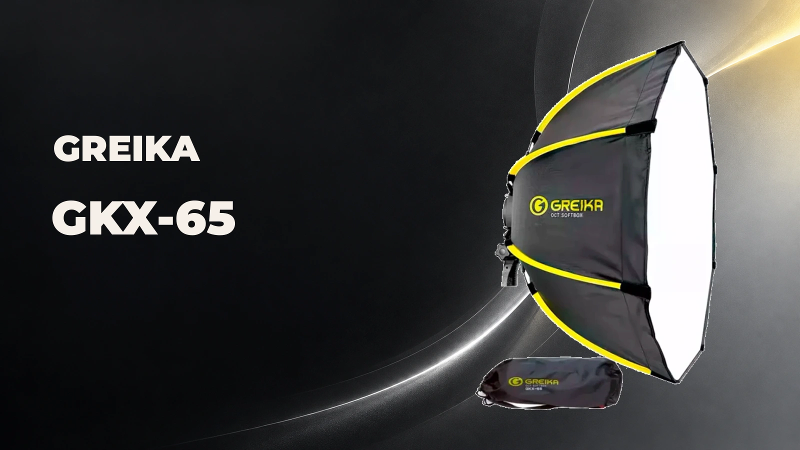 Softbox Greika GKX-65 com difusor e bolsa