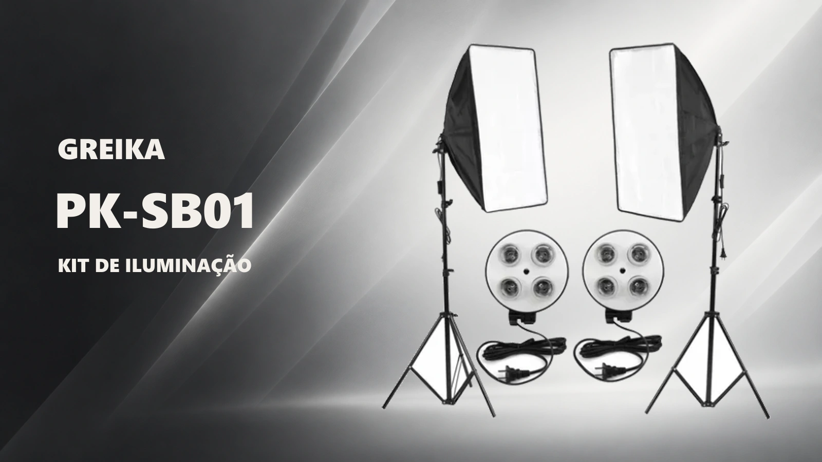 Kit de iluminação Greika PK-SB01