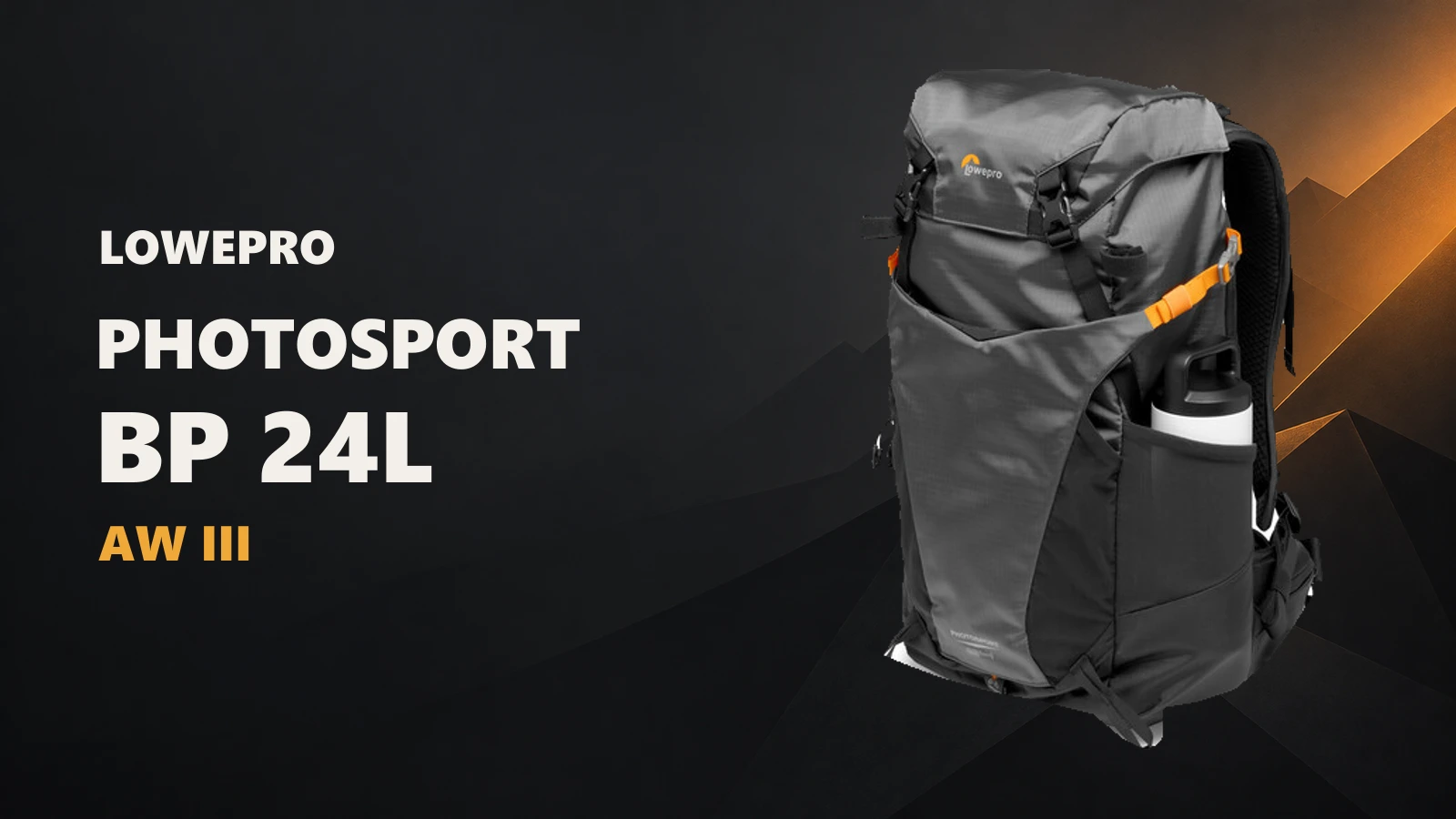 Lowepro PhotoSport BP 24L AW III cinza