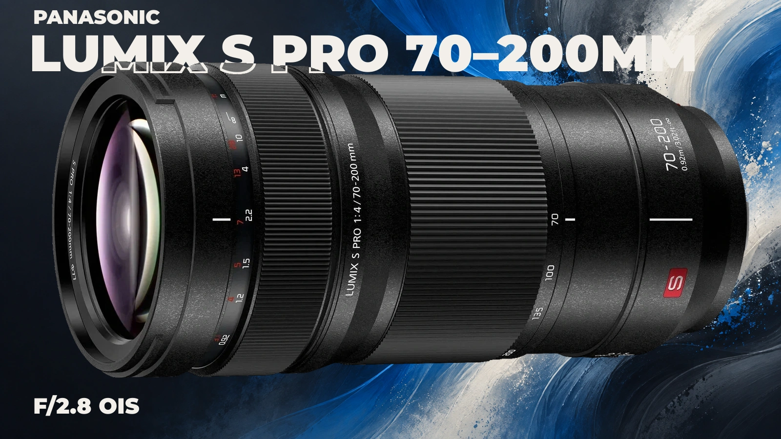Panasonic Lumix S PRO 70–200mm f/2.8 OIS