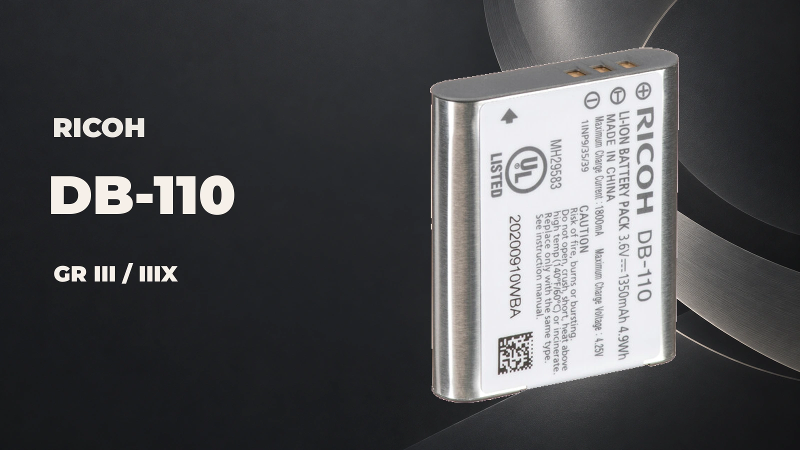 Bateria recarregável Ricoh DB-110