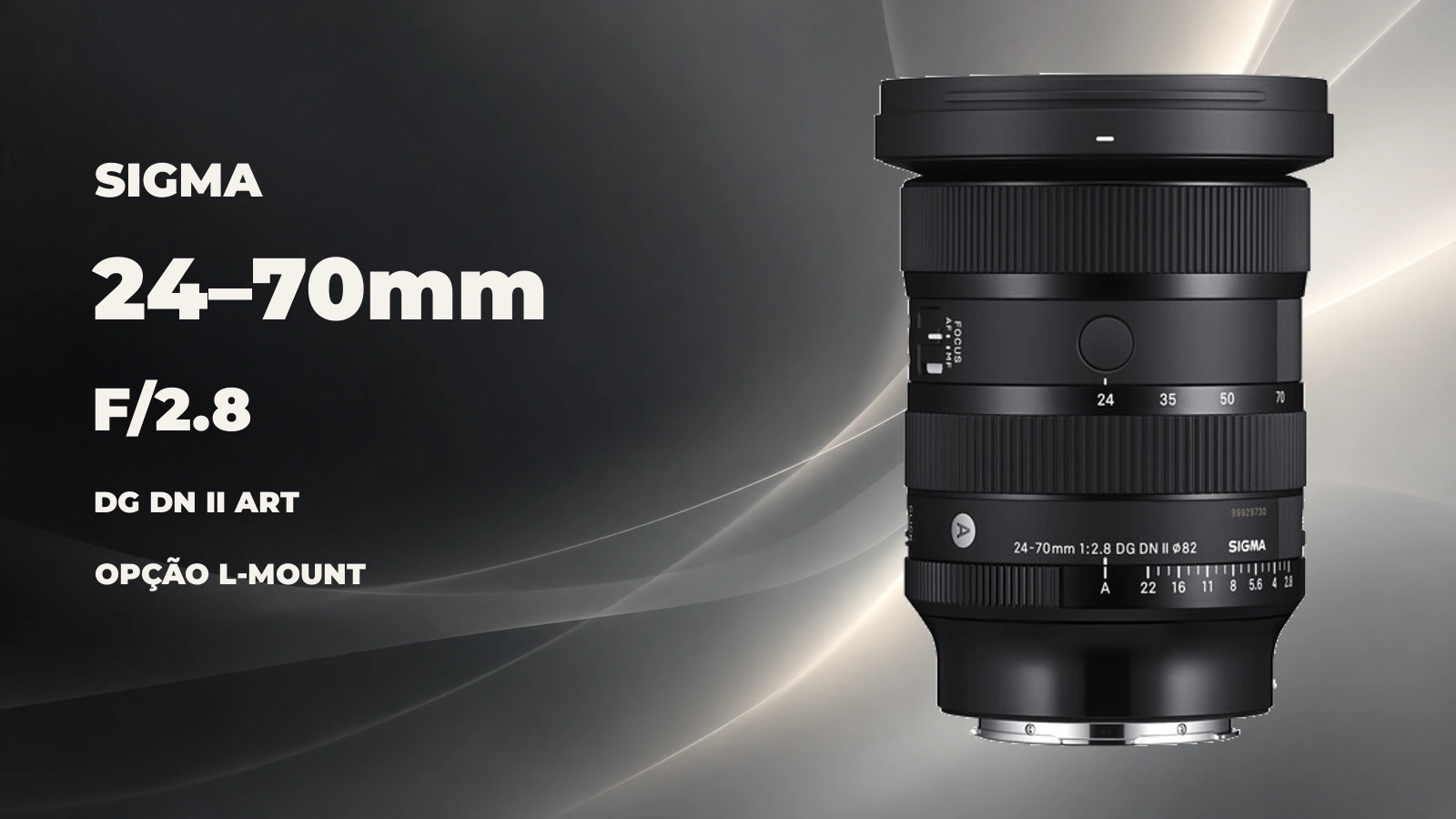 Lente SIGMA 24-70mm f/2.8 DG DN II Art (Leica L)