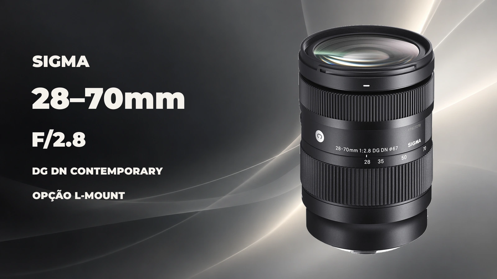 Lente Sigma 28-70mm f/2.8 DG DN Contemporary (L-Mount)
