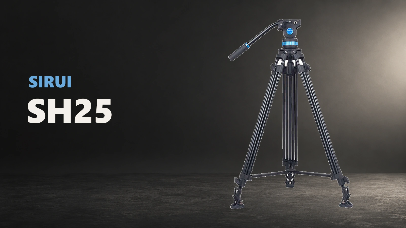 Sirui SH25 com cabeça fluida