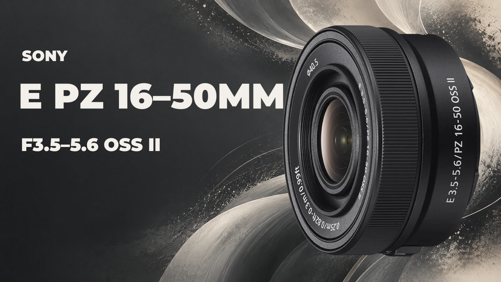 Sony E PZ 16–50mm F3.5–5.6 OSS II