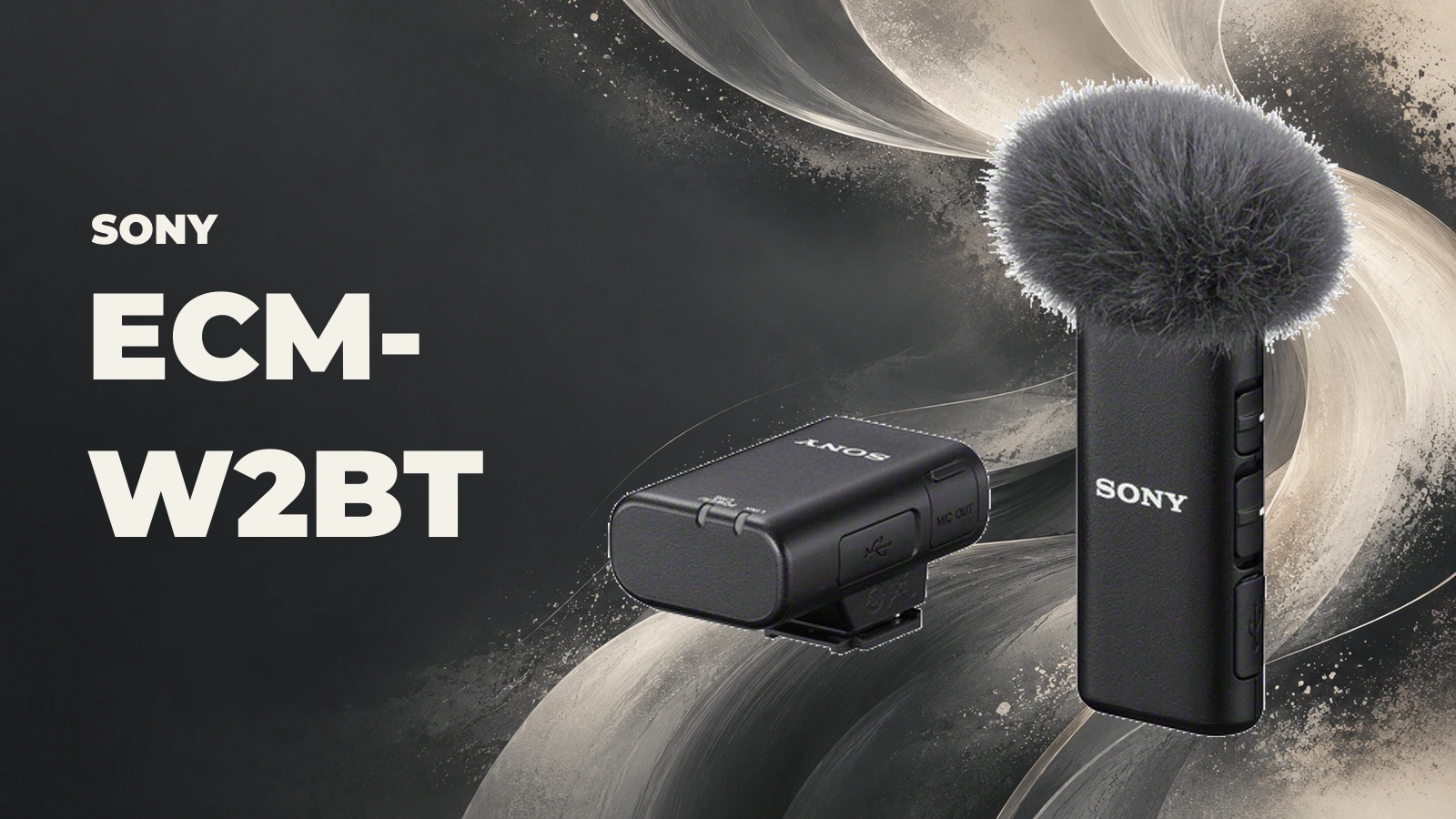 Sony ECM-W2BT: transmissor e receptor