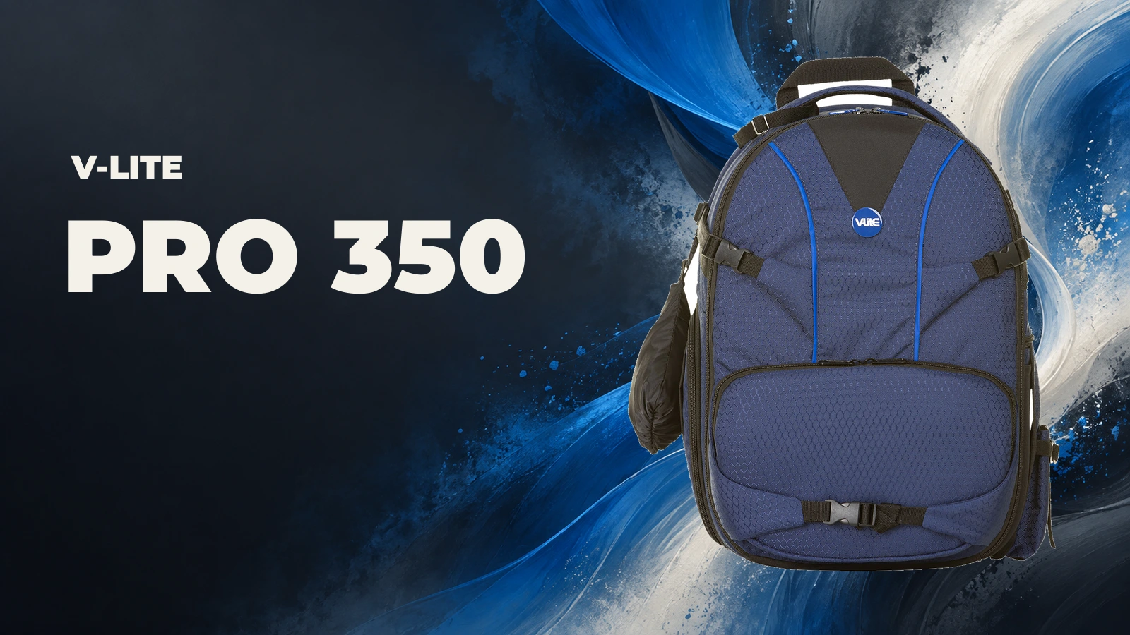 V-Lite PRO 350: como organizar câmera, notebook e acessórios na mochila