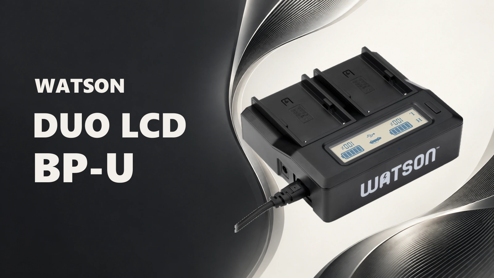 Carregador Watson Duo LCD BP-U