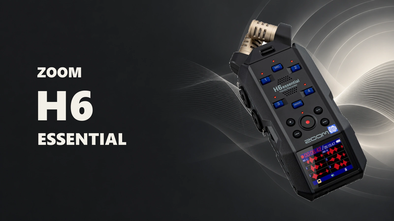 Gravador Zoom H6essential