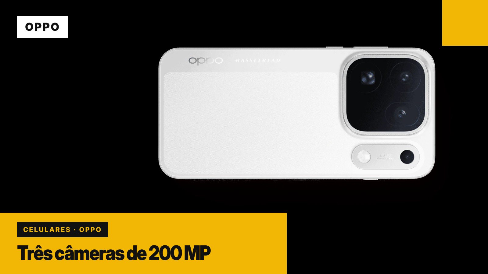 OPPO Find X10 Pro Max chega ao mundo com três câmeras de 200 MP e 8K